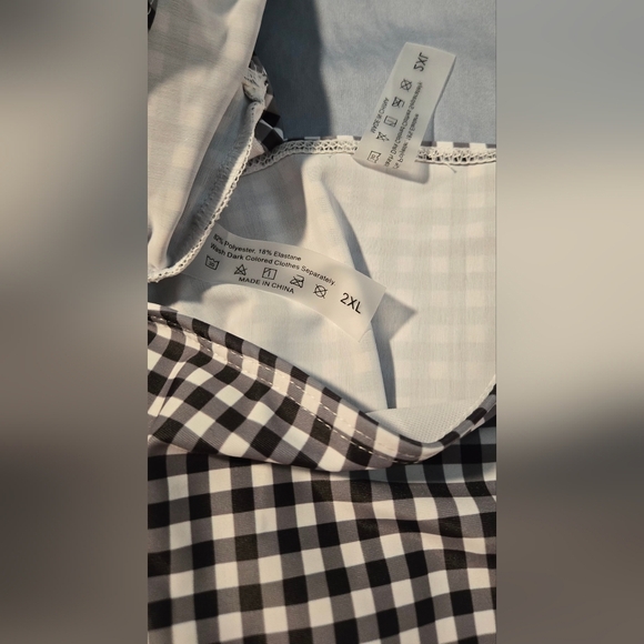 Gingham Bikini #625 NWOT - Picture 4 of 11